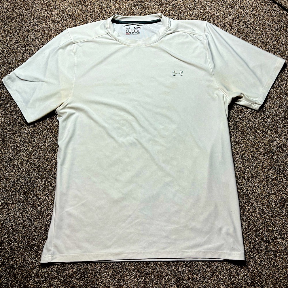 Under Armour white shirt